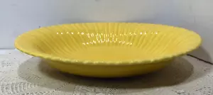 STANGL POTTERY 9.5” COLONIAL YELLOW OVAL SERVING BOWL #1388 EXC CONDITION - Picture 1 of 5