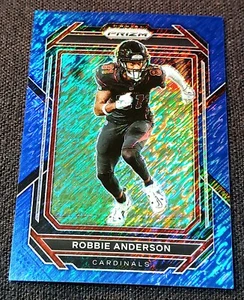 2022 Panini Prizm FOTL Blue Shimmer /25 Robbie Anderson #42 Cardinals - Bild 1 von 2