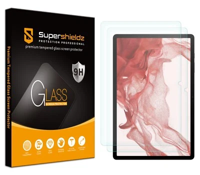 2x Supershieldz Tempered Glass Screen Protector for Samsung Galaxy Tab S10 FE - Image 1 of 4
