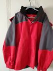 Marlboro Star Red/Gray Water Resistant Windbreaker Jacket Mens Xxl Nice!