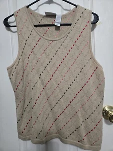 Liz Claiborne Size Petite Sleevless Knit - Picture 1 of 4