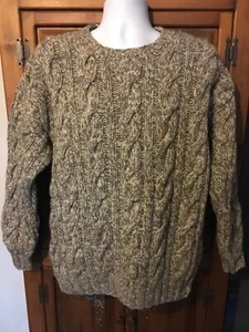 AMERICAN EAGLE OUTFITTERS Men’s Hand knit FISHERMAN’S WOOL Sweater Size XL - Picture 1 of 5