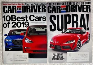 CAR & DRIVER MAGAZINES JANUARY, FEBRUARY 2019 - Bild 1 von 19