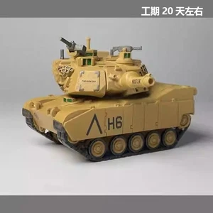 Carro armato da battaglia principale US M1A2 versione carina modello in resina stampato in 3D regalo statico - Foto 1 di 8