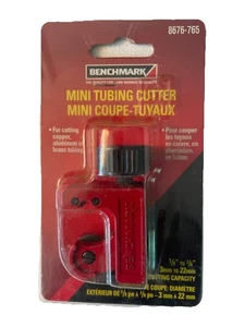 Benchmark 1/8” to 7/8” Mini Copper Tubing Cutter - NEW - Picture 1 of 5