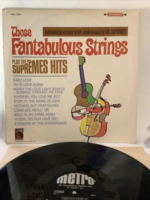 Those Fantabulous Strings play the Supremes 1965 US Metro LP Vinyl NM Cover VG++ - Bild 1 von 4