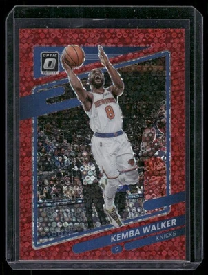 2021-22 Donruss Optic #47 Kemba Walker Fast Break vermelho #/85 - Imagem 1 de 2