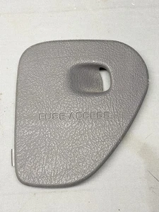 98-01 Dodge Ram 1500 2500 Agate Medium Grey Fuse Panel Access Cover Trim OEM - Bild 1 von 2