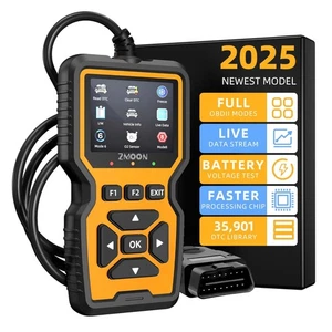 Enhanced ZM201 OBDII Scanner – 35901 DTCs Lookup, User-Friendly & Compact Tool - Picture 1 of 8