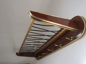 mid century modern coat hanger wall mount, big retro office hat and coat hanger - Picture 1 of 10