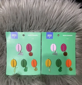 2-๐ 5ct Drink Markers by Tabitha Brown x Target Party Favor ( Lot Of 2) - Picture 1 of 5