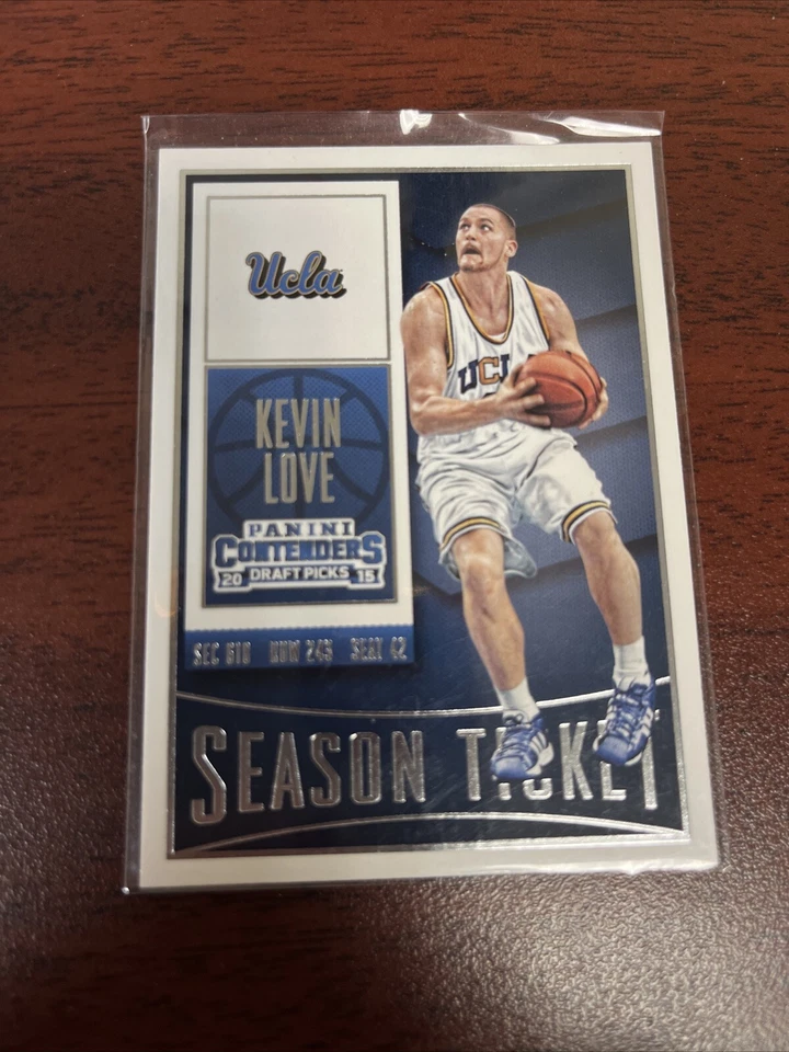 Selecciones del draft de Panini Contenders 2015-16 Kevin Love #58 UCLA Bruins envío combinado Foto 1 de 1