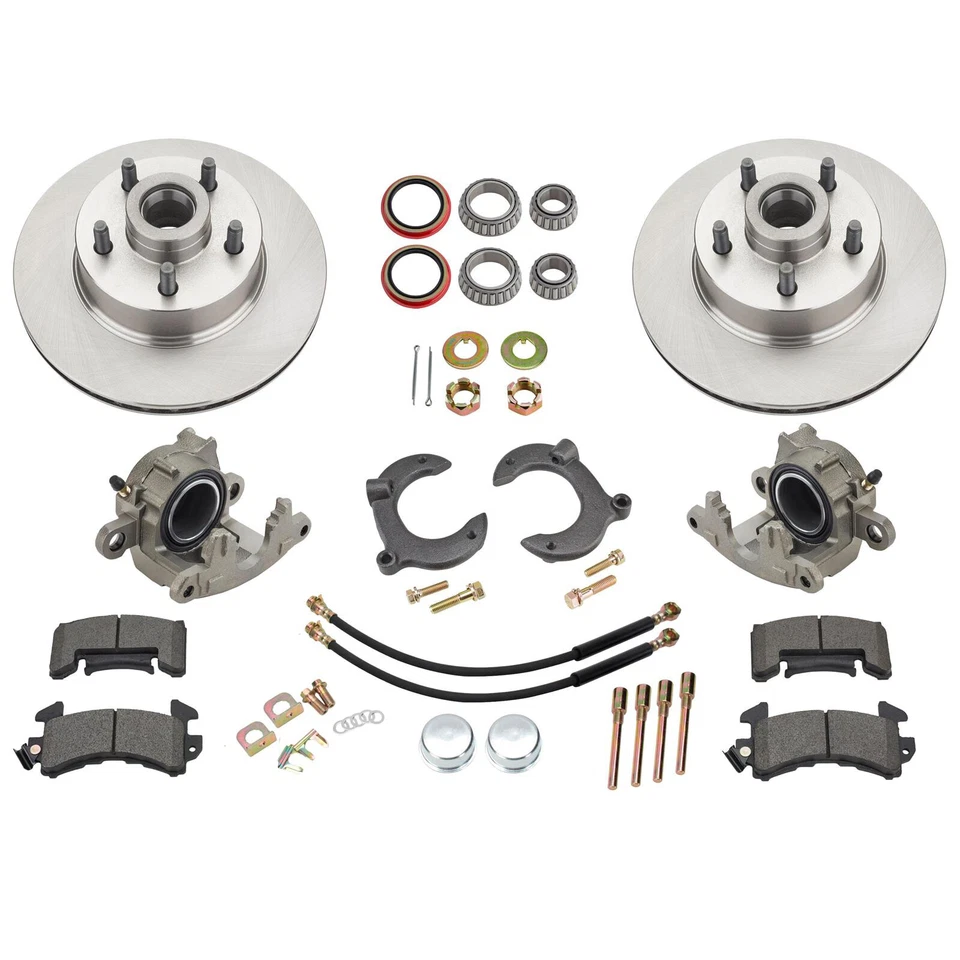 Complete 11 Inch Brake Kit, Fits Ford 5 x 4-1/2 Bolt Pattern, Fits Mustang II - Изображение 1 из 4
