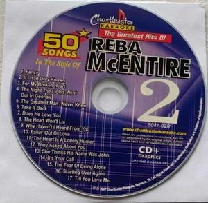 REBA MCENTIRE KARAOKE CDG DISC COUNTRY CHARTBUSTER 5047-02 FANCY HEART WONT LIE - Foto 1 di 1