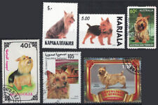 Frame it - Dog Breed Australian Terrier - 6 Different Stamps - Very Fine - $1.99