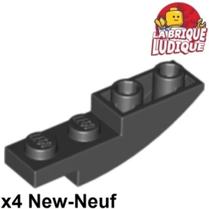 Lego 4x Slope Curved Curved Inverted Curve 4x1 schwarz/black 13547 NEU - Bild 1 von 1