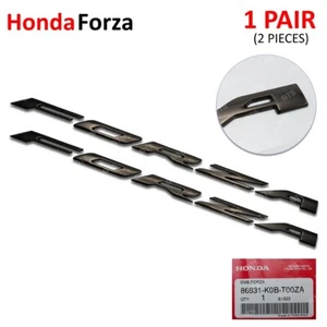 Fits Honda Forza 300cc 350cc 2018 2020 2018 21 Lh+Rh Logo Forza Emblem Decal - Picture 1 of 11