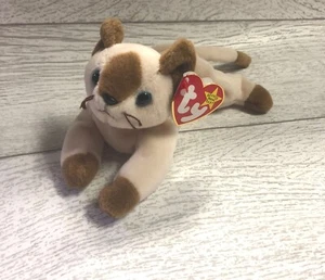 Snip Siamese Cat 5th Gen 1996 Retired Ty Beanie Baby Collectible - Picture 1 of 6