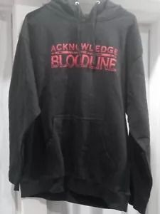 WWE Authentic Roman Reigns Bloodline Uso Sweatshirt Hoodie Men's L - Picture 1 of 3