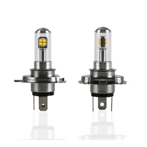 2x Ampoules à LED H4 HS 12V-24V Blanc Froid 6000k pour Feux de Route Croisement - Afbeelding 1 van 12