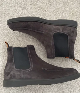 NEU Santoni Herren Chelsea Boots in Grau/Braun Gr. EU 43.5 - Bild 1 von 7