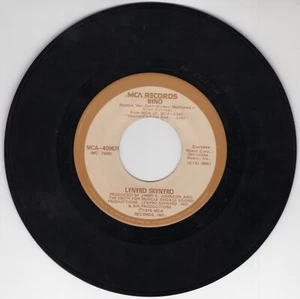 LYNYRD SKYNYRD Down South Jukin' / Wino RARE 45 RPM Vinyl Record 7" 1978 HTF - Picture 1 of 2