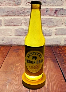 Bourbon Barrel Ale Lexington 12oz Botella Lámpara Cerveza Luz Nocturna Alimentado por USB - Imagen 1 de 15