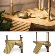 Reptile Turtle Frog Pier Floating Platform Basking Ramp Ladder Aquarium Decor ❤