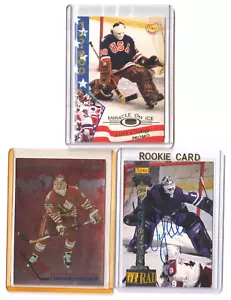 150 HOCKEY ROOKIES AUTOGRAPHS SIGNED PHONEX PROMOS GRETZKY ROY MIRACLE on ICE - Picture 1 of 20