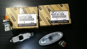 MAZDA GENUINE OEM RX-7 FD3S 94-03 RHD Front Fender Turn Signal Clear LensR&L SET - Picture 1 of 3