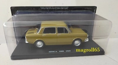 SIMCA 1000 1969 1/24 IXO NUEVO NEW MINT IN BLISTER - Immagine 1 di 4
