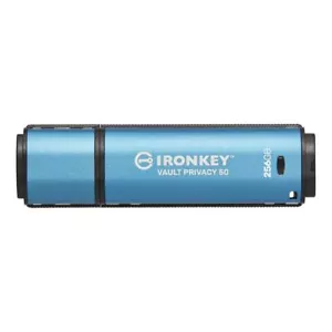 Kingston IronKey Vault Privacy 50 USB Flash Drive XTS AES Encrypted 256GB - Picture 1 of 5