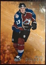 1998 - 1999 ITG Be A Player Mialn Hejduk Gold Series RC #187 Hockey Card