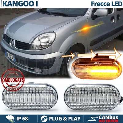 Frecce LED Sequenziali per Renault KANGOO 1 DINAMICHE CANbus PLUG & PLAY - Immagine 1 di 4