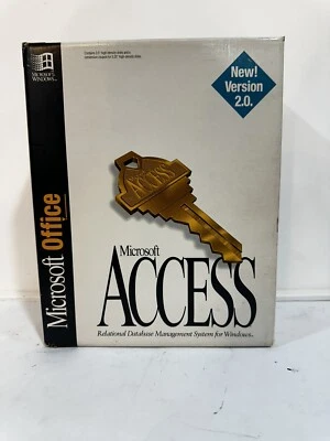 Microsoft Office Access Version 2.0 Relational Database Management System - Image 1 of 4