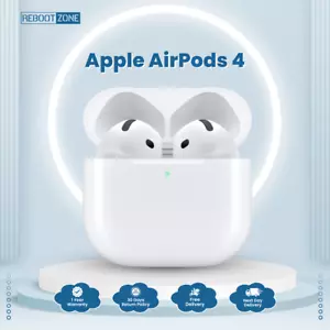 Apple AirPods 4th Generation Wireless Earbuds Bluetooth Headphones - Brand New - Picture 1 of 6