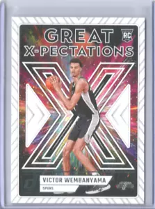 VICTOR WEMBANYAMA 2023 Donruss Great X-Pectations (San Antonio Spurs) - Picture 1 of 2