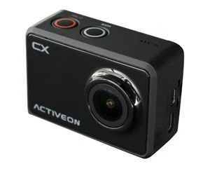 Activeon CX Actionkamera schwarz) Full HD funktioniert mit Ladegerät - Bild 1 von 6