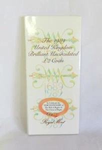 1989 Royal Mint United Kingdom 2-Pound Coin Tercentenary Bill of Rights - Picture 1 of 4