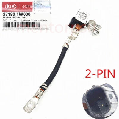 Sensor de bateria cabo negativo bateria genuíno 70AH para Kia Rio 2012-15 371801W00 - Imagem 1 de 4