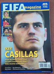 MARCH 2005 FIFA MAGAZINE  IKER CASILLAS ON COVER  SOCCER    FOOTBALL   - Picture 1 of 1