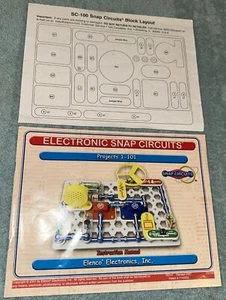 Elenco Electronic Snap Circuit Projects 1-101 46 Pages 2012 BOOK ONLY - Picture 1 of 2