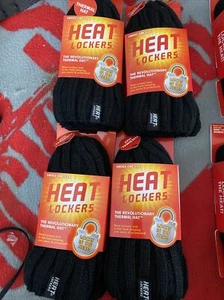 Lot Of 4 New HEAT LOCKERS Revolutionary unisex one size thermal hat Ships Free - Picture 1 of 4