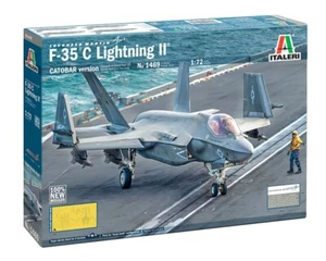 Italeri Lockheed Martin F-35C Lightning II CATOBAR version 1:72 1469 modellismo - Imagen 1 de 12