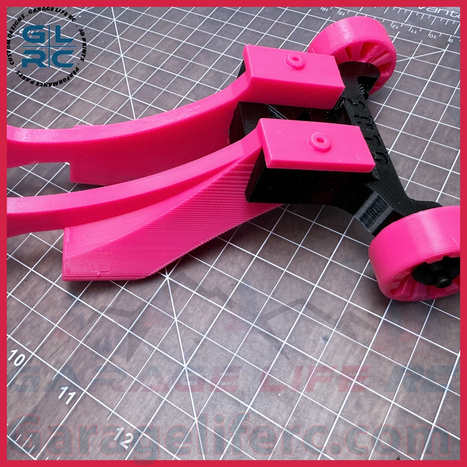 Montaje de ala flexible y barra Wheelie Arrma Kraton V6 Foto 1 de 1