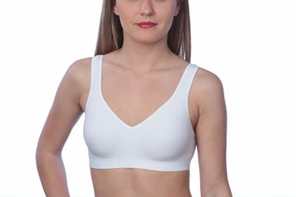 Sujetador sin cables 917X05 Barely There 4587 Comfort Flex Fit SM blanco Foto 1 de 3