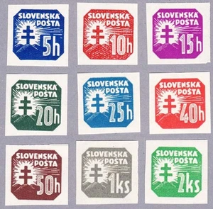 Slowakei Mi.Nr. 55//65 Y postfrisch - Bild 1 von 1