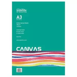 Almohadilla de lona de algodón Seawhite 280 gsm 10 hojas - Imagen 1 de 3