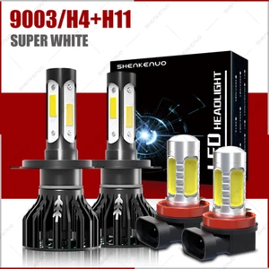 4PCS For Nissan NV350 Urvan 2014-2019 LED Headlights Hi/Lo Beam Fog Light Bulb - Picture 1 of 14