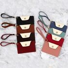 Thin Style Slim Card Bag Korean Style Snap Button Card Bag Protective Sleeve
